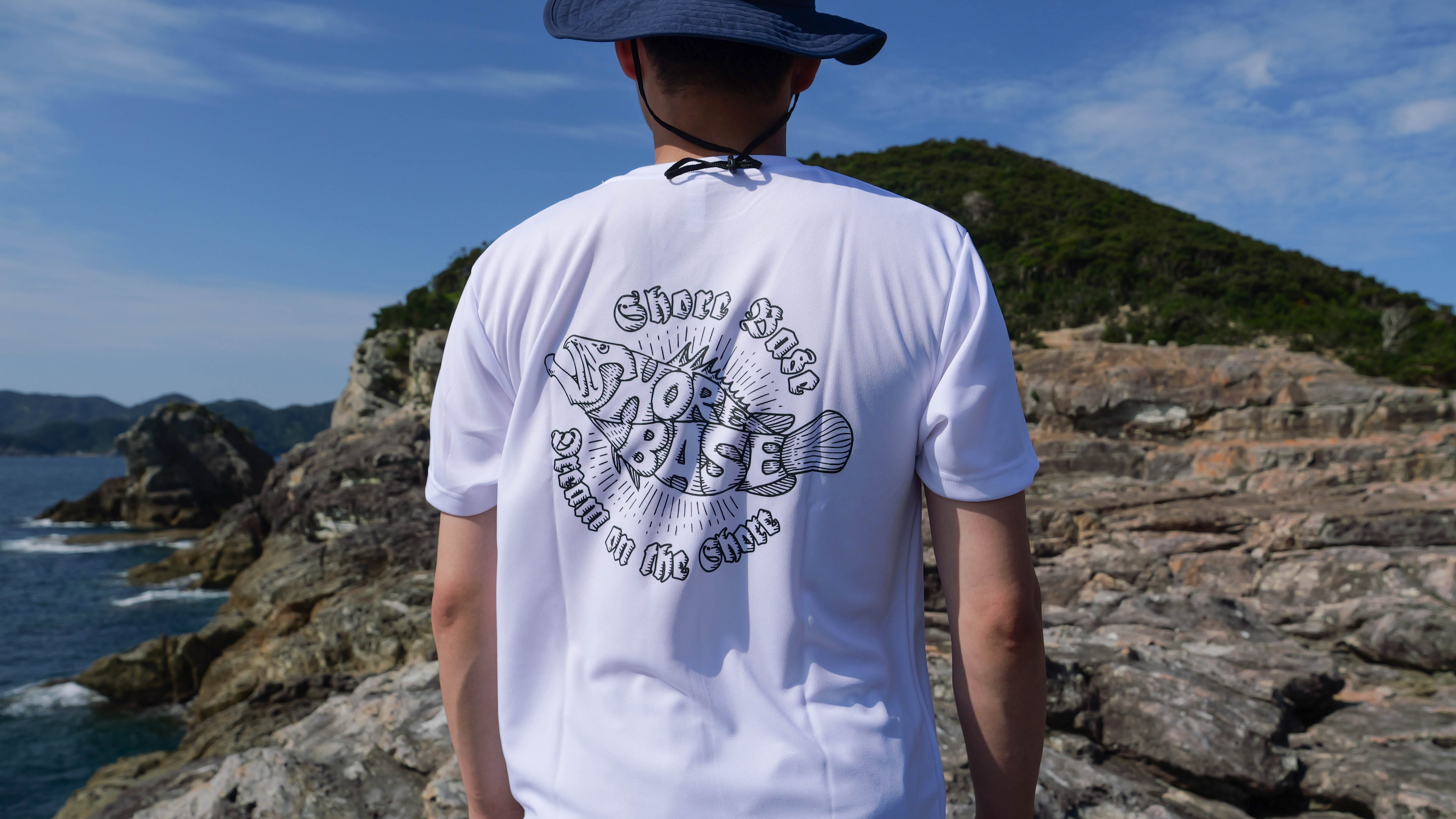 SHOREBASE 速乾ドライTシャツ ホワイト